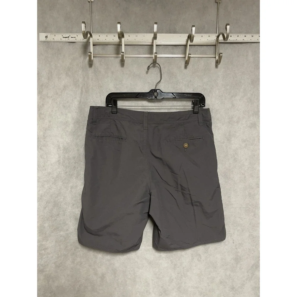 Patagonia Shorts Men's 34 Gray Wavefarer Walk Lightweight Softshell Active Swim